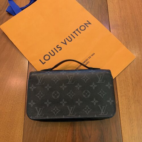 LV portafoglio Zippy XL Monogram Eclipse