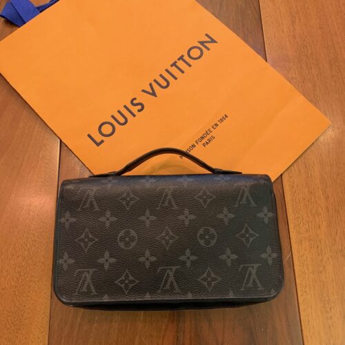 LV portafoglio Zippy XL Monogram Eclipse